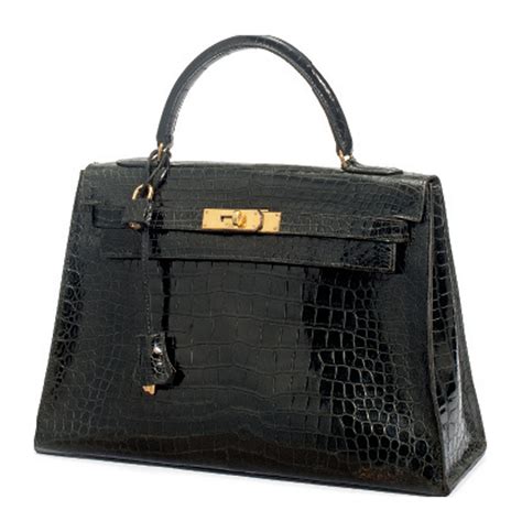 hermes vintage crocodile kelly handbag price|vintage hermes crocodile bag.